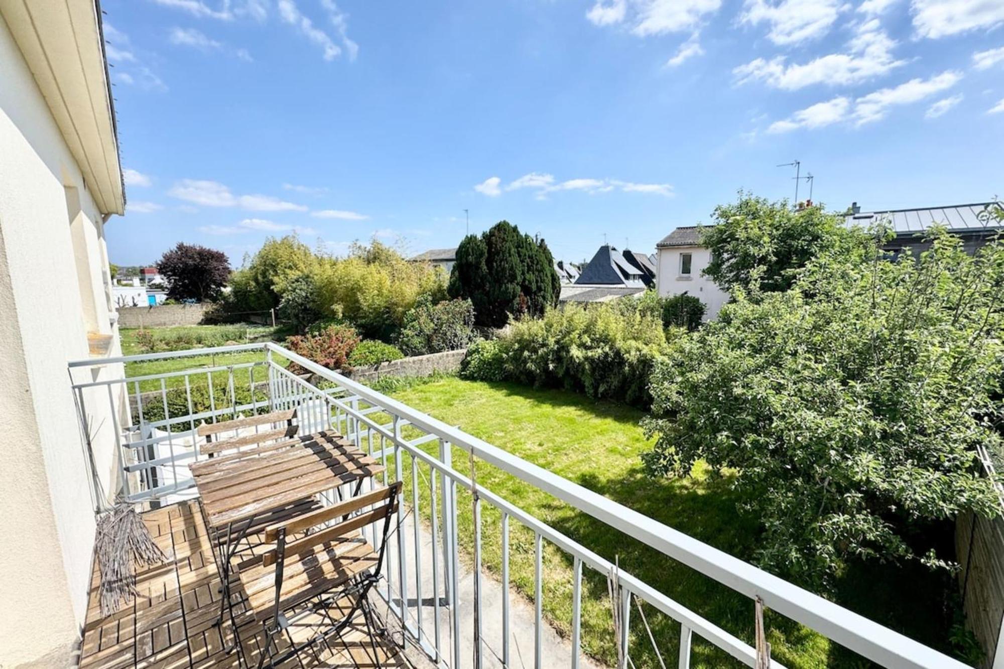 T2 - Balcon - Au Coeur Des Chenes Ploemeur Exterior photo